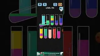 Water color sort level 176 help / clearance solution