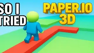 So I tried playing Paper.io 3d&hellip;