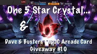 One 5 Star Crystal Opening - MCoC Arcade Card Giveaway #10