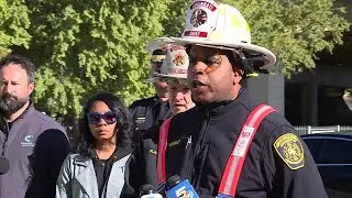 Officials share update after large fire shuts down Daniel Carter Beard Bridge