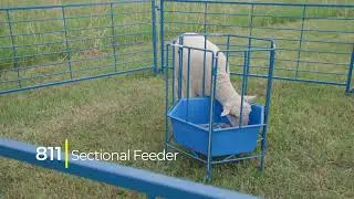 Sydell sheep and goat equipment Sectional Feeder 811