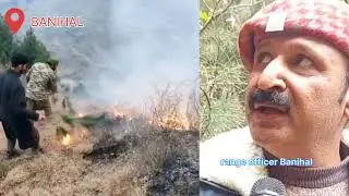 Major Forest Fire in #Banihal, Ramban Successfully Extinguished