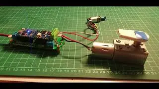 Wemos motor shield V2 + 2x DC motor  + Tasmota