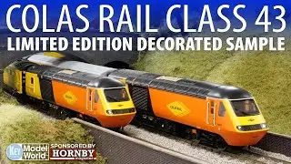 HM220: Exclusive Hornby Colas Rail HST limited edition decorated sample