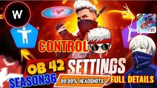 Free Fire Control Setting | After OB42 Update Full Details | Free Fire Setting 2023
