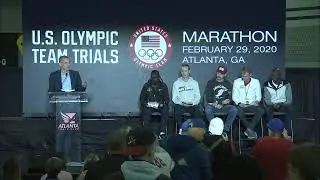 America's Marathon Weekend : U.S Olympic Team Trials - Marathon Official Press Conference
