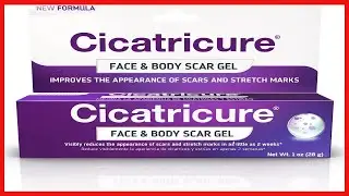 Cicatricure Face & Body Scar Gel, Reduces the Appearance of Old & New Scars, Stretch Marks, Surgery