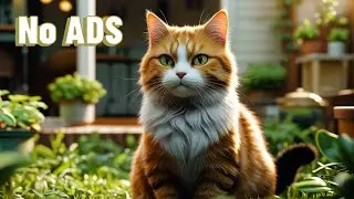 🐈 Calming Music for Cats Living the life 🐾 Stress Relief Music for Deep Sleep 🎼