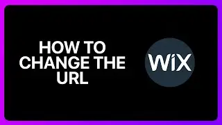 How To Change The Url In Wix Tutorial