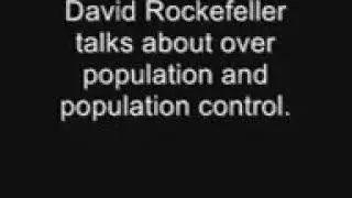 David rockefeller population control
