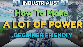 Как получить МНОГО энергии в Industrialist! | Industrialist | Roblox