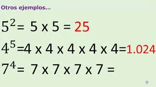 Potencia de un Número