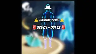 Sky cotl new traveling spirit Admiring actor returns on Oct 9 - Oct 12 be ready kids 😂🤣#skycotl