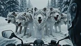 Frozen Wolf Pack Rescue | Saving Wolves Trapped in Ice ❄️🐺