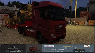 MERCEDES NEW ACTROS BIGSPACE 510HP 375KW 12 SPEED - PULLING 23 TON LOADERS
