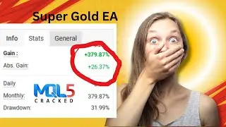 Super Gold EA MT4  Setfiles Build 1420+. / +379.87% Profit Gain #forex #forexea @MQL5Cracked