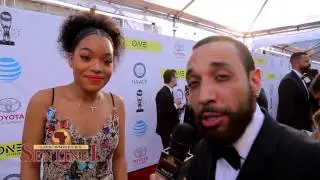 Эшли Джексон, дочь Джесси Джексона, на церемонии вручения премии NAACP Image Awards