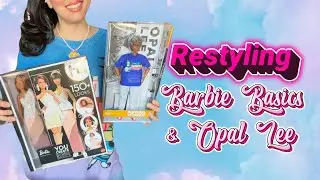 Barbie Basics Neutral 001 & Opal Lee Unboxing & Restyle 