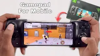 Razer Kishi Universal Mobile Gaming Controller Unboxing And Gaming play all mobile games