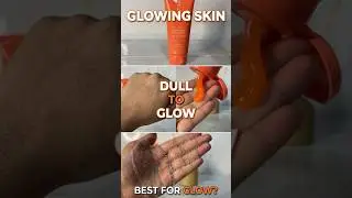 Foxtale Super Glow Face Wash Vitamin C + Papaya Enzyme #shorts  #skincare