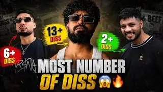DHH RAPPERS WITH THE MOST DISS TRACKS? Who is No. 1? 😱🔥