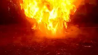 hot oil and cold water experiment/don't try at home/abmp.n