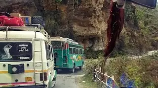 कितना खूबसूरत नजारा है अल्मोड़ा पहाड़ी सड़क का | Beautiful Pahadi Road, Almora Road