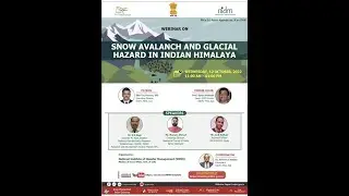 Snow avalanch and Glacial Hazard in Indian Himalaya. | DISASTER IN INDIA | MHA | DRR | DM ACT 2005