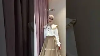👗💝 Classic look for muslimah🎀 #fashion #style #ootd #moda #trend #liboslar #streetwear #haul #shorts