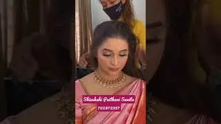 Maharani Pure Silk Paithani milky pink color ❤️more colors available 7028672357