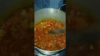 Let&rsquo;s make a vegetable sauce #vegetablesauce #food #fyp