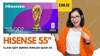 Hisense 55&rdquo; Inch QD7 Series Mini-LED QLED 4K UHD HDR Smart Fire TV (2025) | Full Review Buying Guide