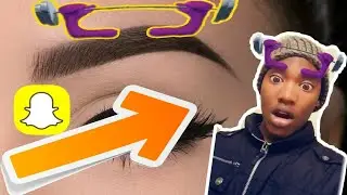 How To Get Perfect Eyebrows With Snapchat Filter Games *New*