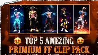 Free Fire Top 5 Clips + xml 🌟 ff 4k Clips For Editing🔸ff duo Emote Clips xml🔸FF Xml Like AE #newxml