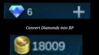How To Convert Diamonds into Battle Points