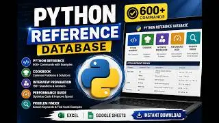 Python Cheat Sheet | 600+ Python Commands, Examples & Interview Questions