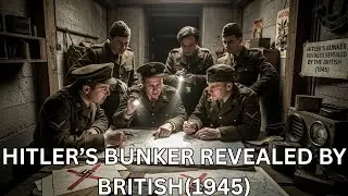 Hitler&rsquo;s Bunker Revealed by the British (1945)