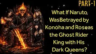 What If Naruto Was Betrayed by Konoha and Rose as the Ghost Rider King with His Dark Queens?