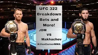 Can JDM Pull off the Upset?! | UFC 322 Full Card Breakdown | Della Maddalena vs Makhachev
