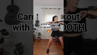 Metal cardio workout with @BEARTOOTHband 🔥 #fitness #workout #cardio #metalworkout