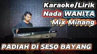 PADIAH DI SESO BAYANG - BOY SANDI ( Versi Remix ) Karaoke Nada WANITA
