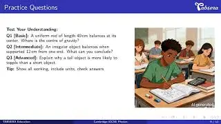 IGCSE Physics 9.1 | Centre of Gravity