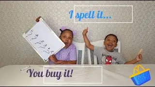I Spell ✍️ It You Buy It🛒| Kids Fun With Layla!