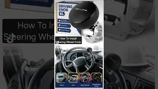 How To Install Steering Wheel Knob Spinner