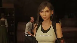CloTi Moment : Tifa is the popular Bartender of Seventh Heaven - Rusty Arrow Kalm - FF7 Rebirth Clip