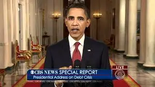 Obama addresses nation on debt crisis