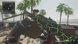 EVERY DLC WEAPON WITH EXCLUSION ZONE CAMO IN MWR!