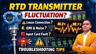 rtd temperature transmitter fluctuations| rtd temperature sensor | instrumentation basics| plc