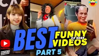 😂 Best Funny Videos of 2024 PART 5 try not to laugh | PALTUG TV (reaction video)