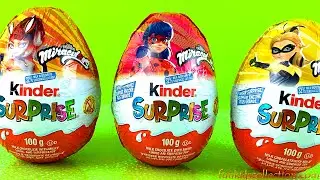 Giant Kinder Egg Surprises Opening Miraculous Giant Kinder Egg Surprises | EBD Toys